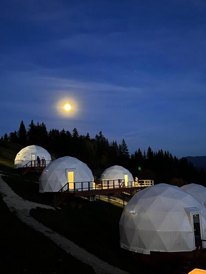 Глемпінг Де Вайб Otel Vorokhta Dış mekan fotoğraf