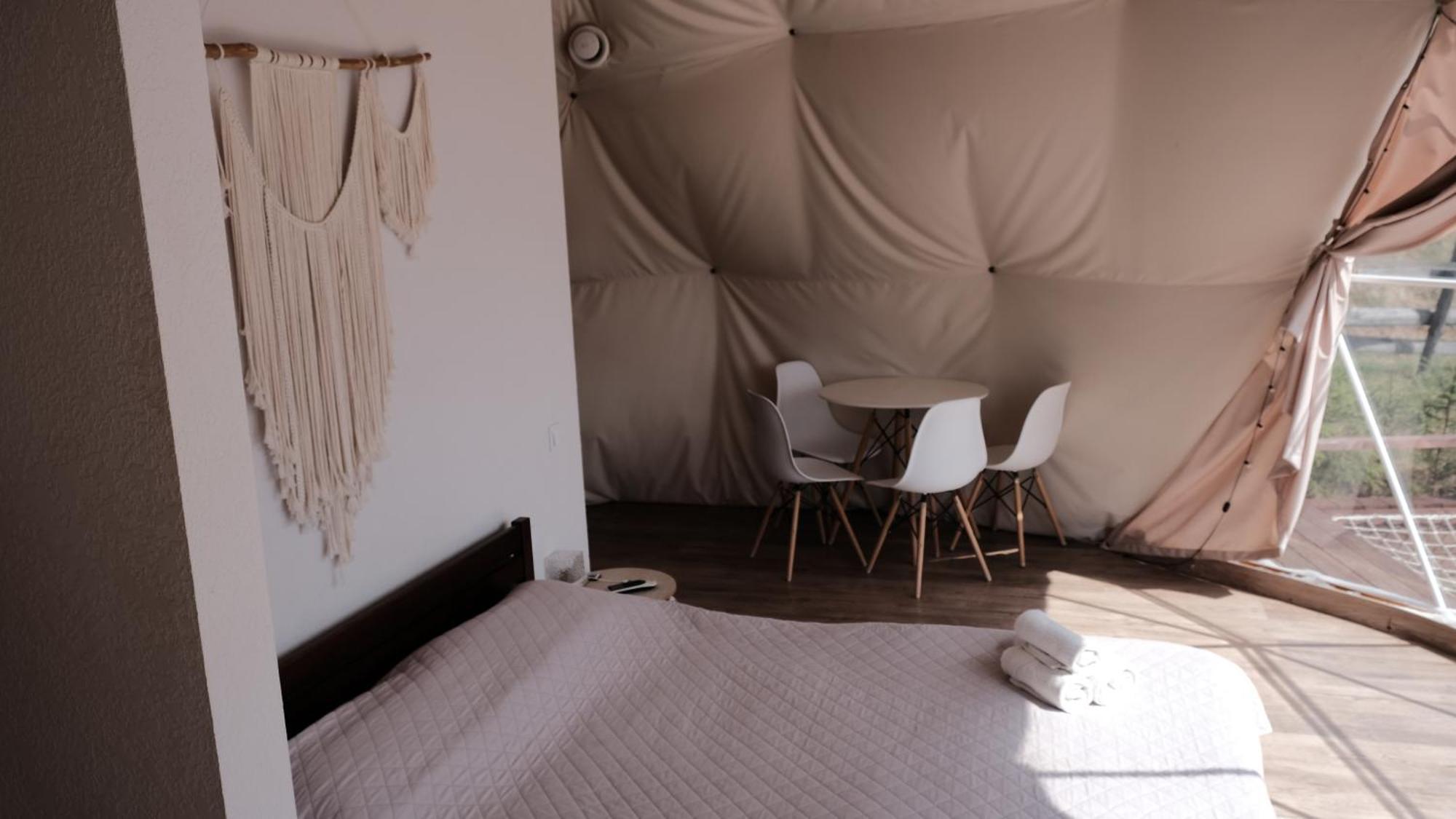 Глемпінг Де Вайб Otel Vorokhta Oda fotoğraf