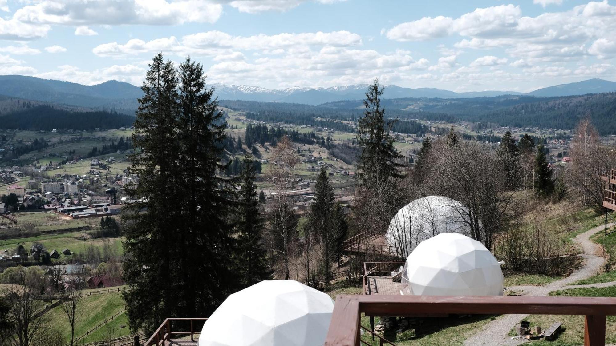 Глемпінг Де Вайб Otel Vorokhta Oda fotoğraf